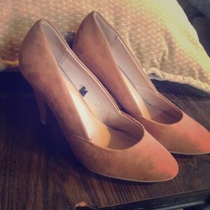 Forever 21 Suede-Material Pumps